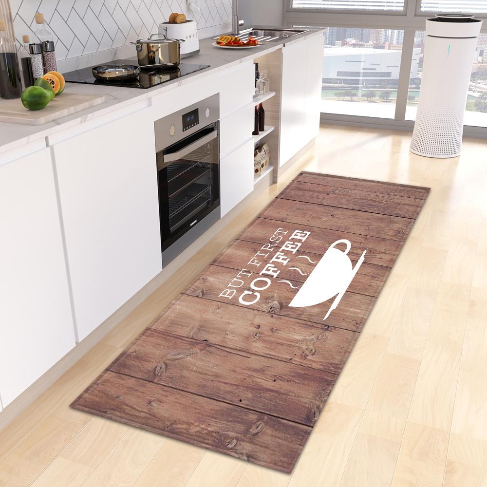 

Entrance Doormat House Kitchen Rug Coffee Bathroom Hallway Decoration Carpet Living Room Bedroom Floor Balcony Non-Slip Foot Mat 40cmx60cm