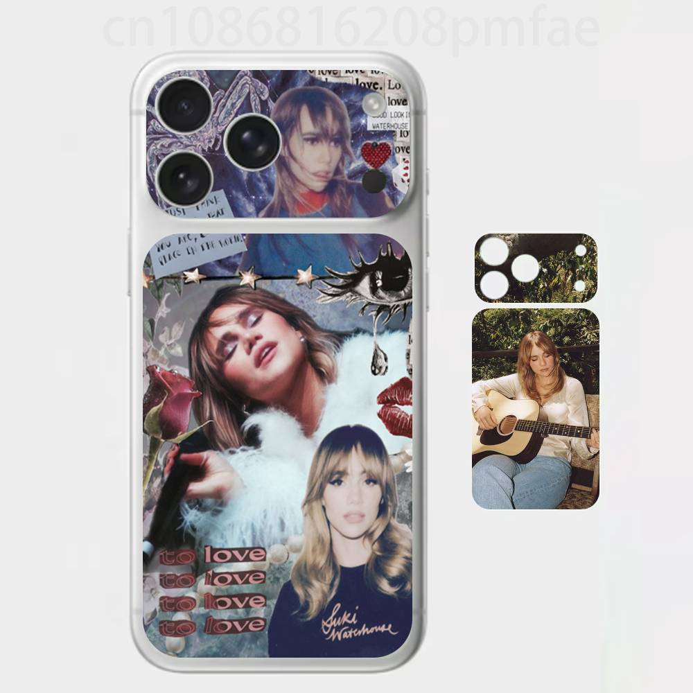 

singer S-Suki W-Waterhouse Premium Skin Wrap for iPhone 17 Pro/Max, Back Frame Camera Protective Decal (Not Case) iPhone17pro