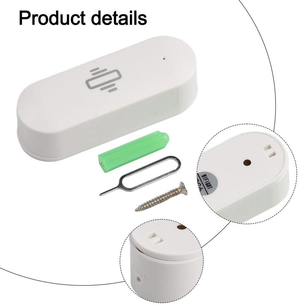 Wireless Vibration Sensor for Tuya APP with Motion Detection