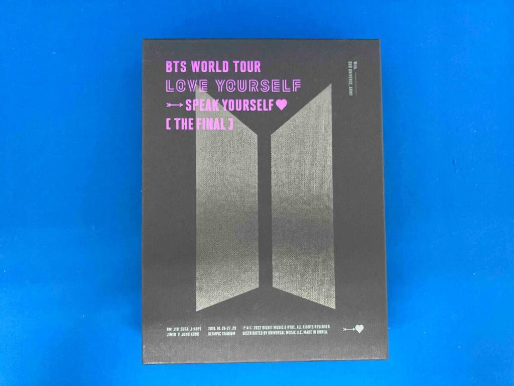 [USED] BTS WORLD TOUR LOVE YOURSELF:SPEAK YOURSELF [THE FINAL](UNIVERSAL MUSIC STORE & FC Limited Edition)(Blu-ray Disc)