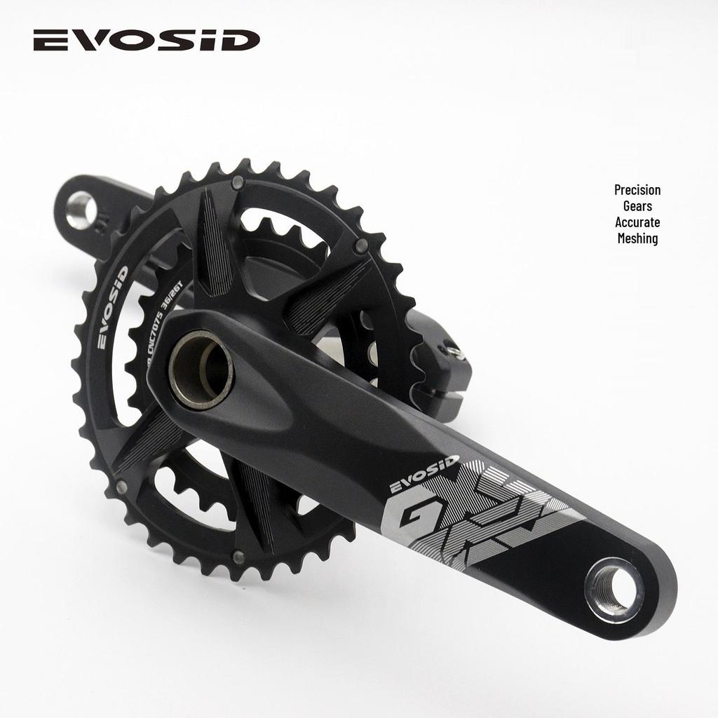 EvoSid GX Ultra-Light Double Crankset 26/36T, GXP, for Mountain Bikes