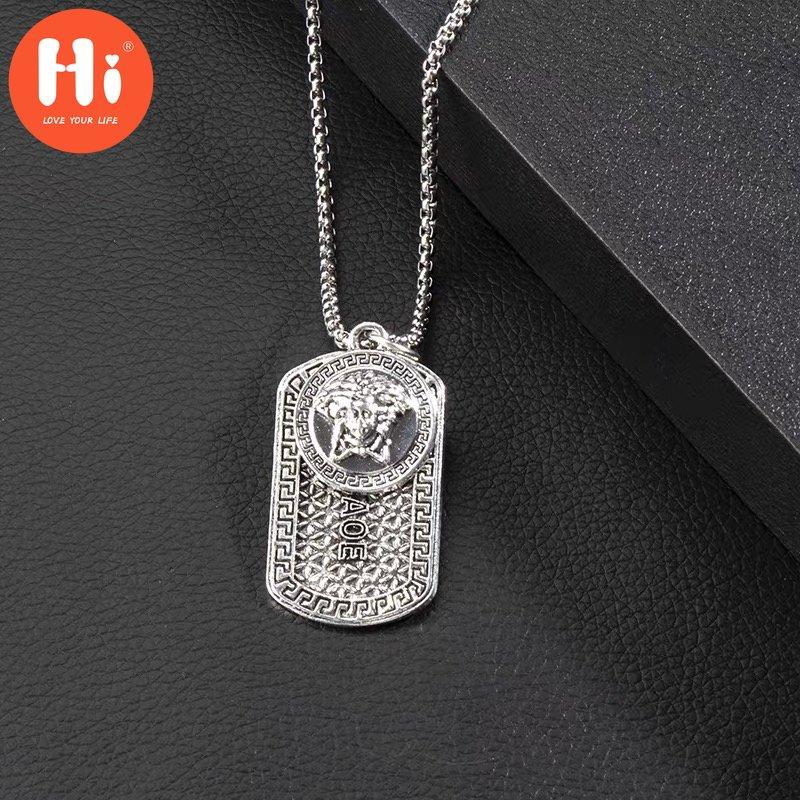 

Ожерелье Hi Ring Ins Hip-hop Dance Мужское и женское ожерелье с подвеской