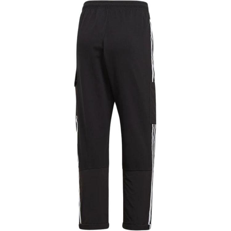 Adidas Casual Pants Men's Black Moderate Straight Fit Pants GL9635