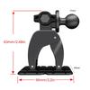 Replacement Mounting Base 17mm Ball Head Base Car Dashboard Phone Bracket Adhesive Sticker Base Adjustable Stand Base