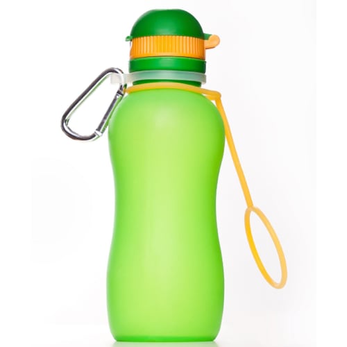 World Create ViV Active Silicone Bottle, 300ml, Green, 59892
