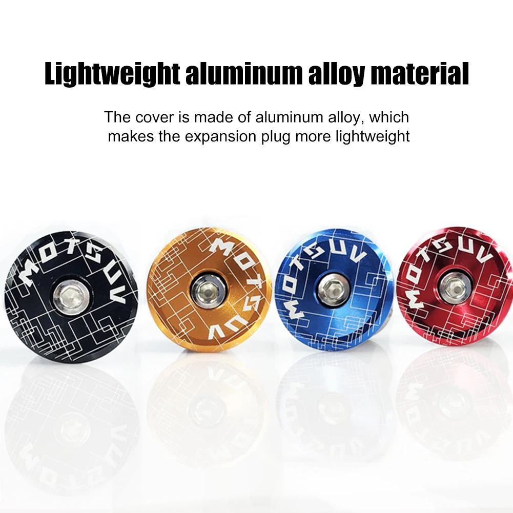 1 Pair Bicycle Bar End Plugs Handlebar BEPs for MTB Mountain Road Folding Bike Parts Aluminum Handle Bar End Cap Bike Grip Cover