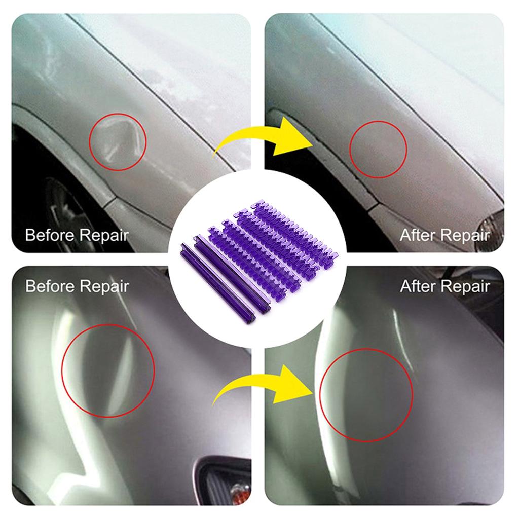 Multipurpose Vehicle Dents Removal Puller Tool 6Pcs Adhesive Pulling Adapters For Bump Restoration Flawlessly Paintwork
