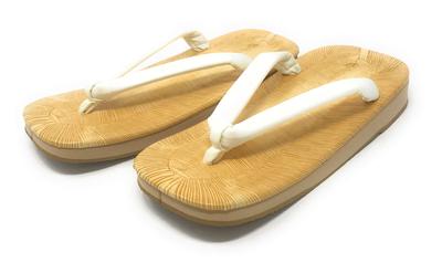 In Setta Sponge Sole for Men White [Asakusa] [Made Japan] Men's <White Thong> (LL)