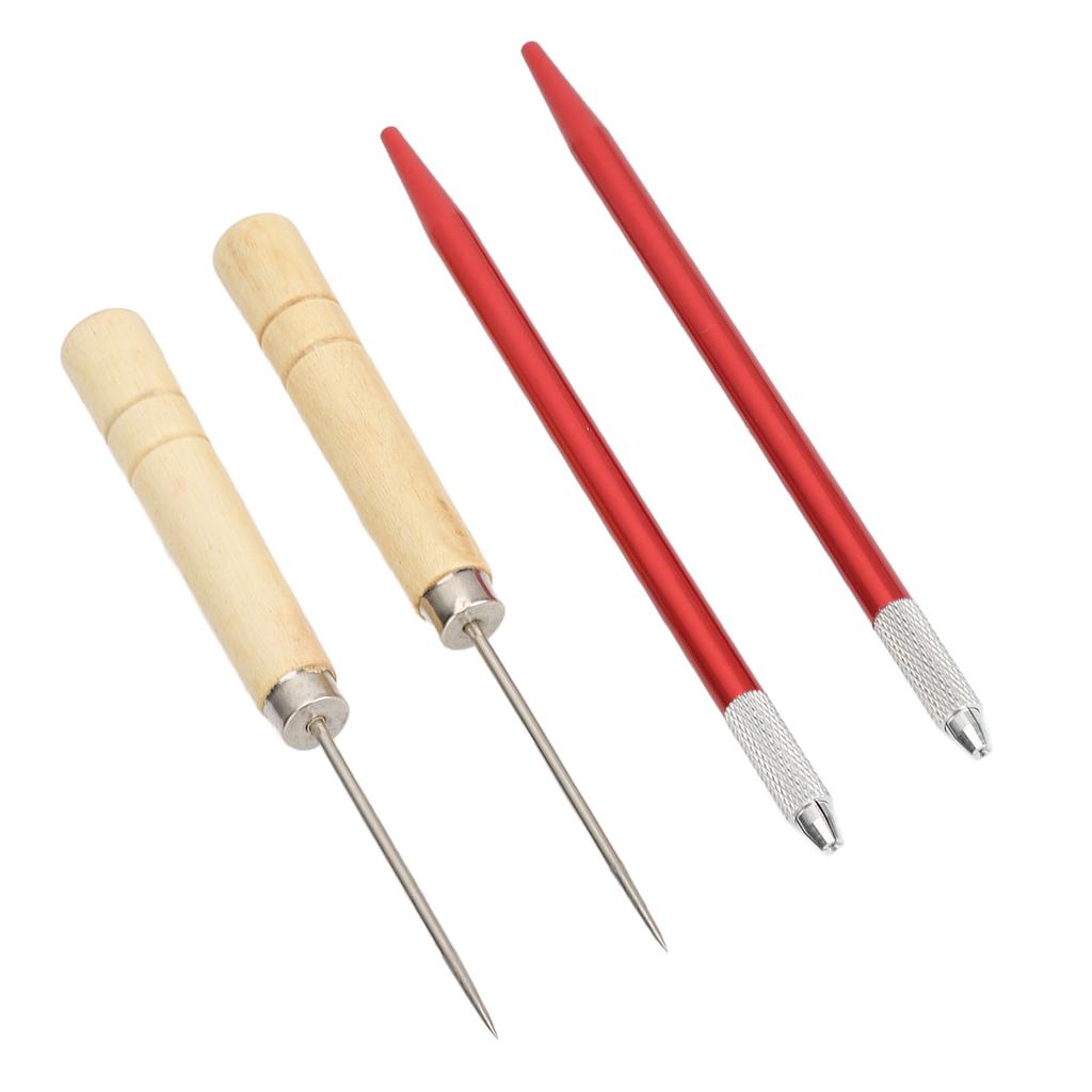 Puppenperücke Rooting-Werkzeug DIY Haar-Rooting Reroot Kupferstange Holzgriff Puppenhaar-Herstellungszubehör für Zuhause Puppenladen