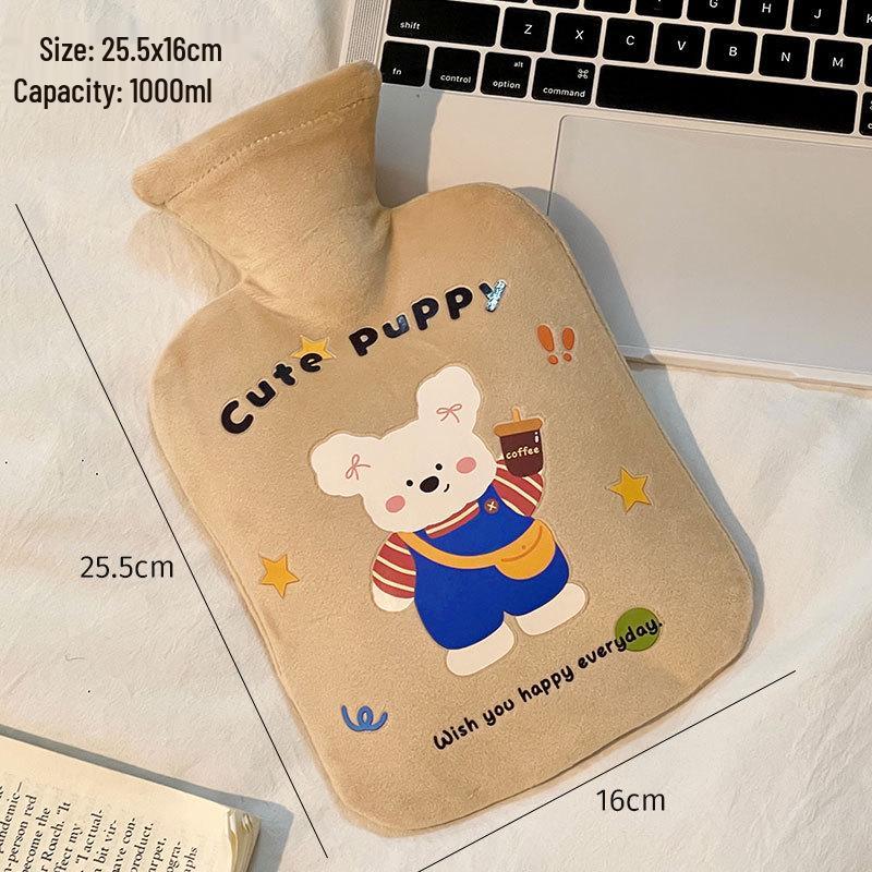 Velvet Hot Water Bottle 2024: Cute, High-Value Hand Warmer for Girls and Students