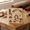 Rocking Horse Cutting Die | Sturdy, Shape Die, for Handmade Keychains