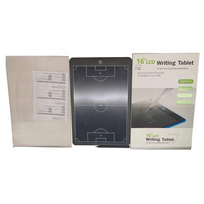 16palcová LCD elektronická fotbalová trenérská tabule Digitální strategická tabule s perem pro sport