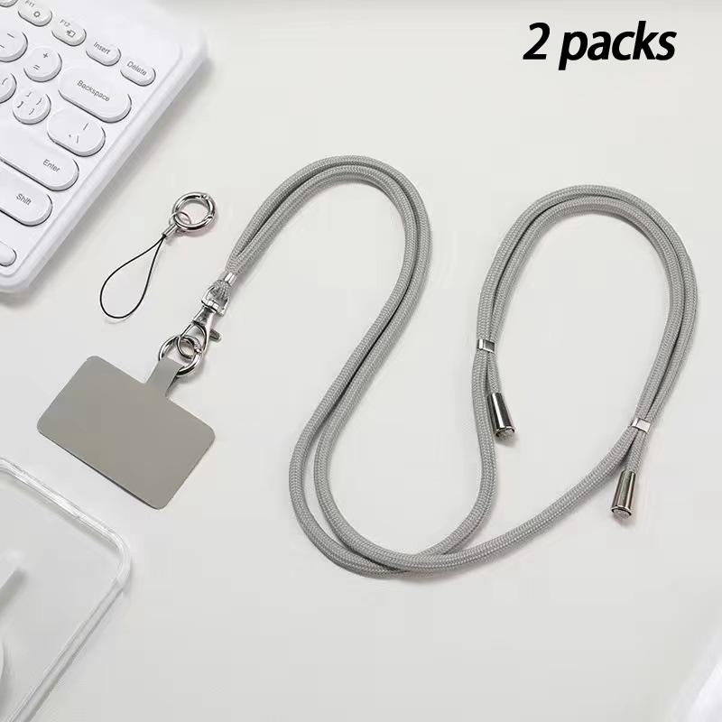 Crossbody Lanyard Necklace Strap Universal Mobile Phone Adjustment Long Hanging Rope With Clip Anti-Lost Lanyard