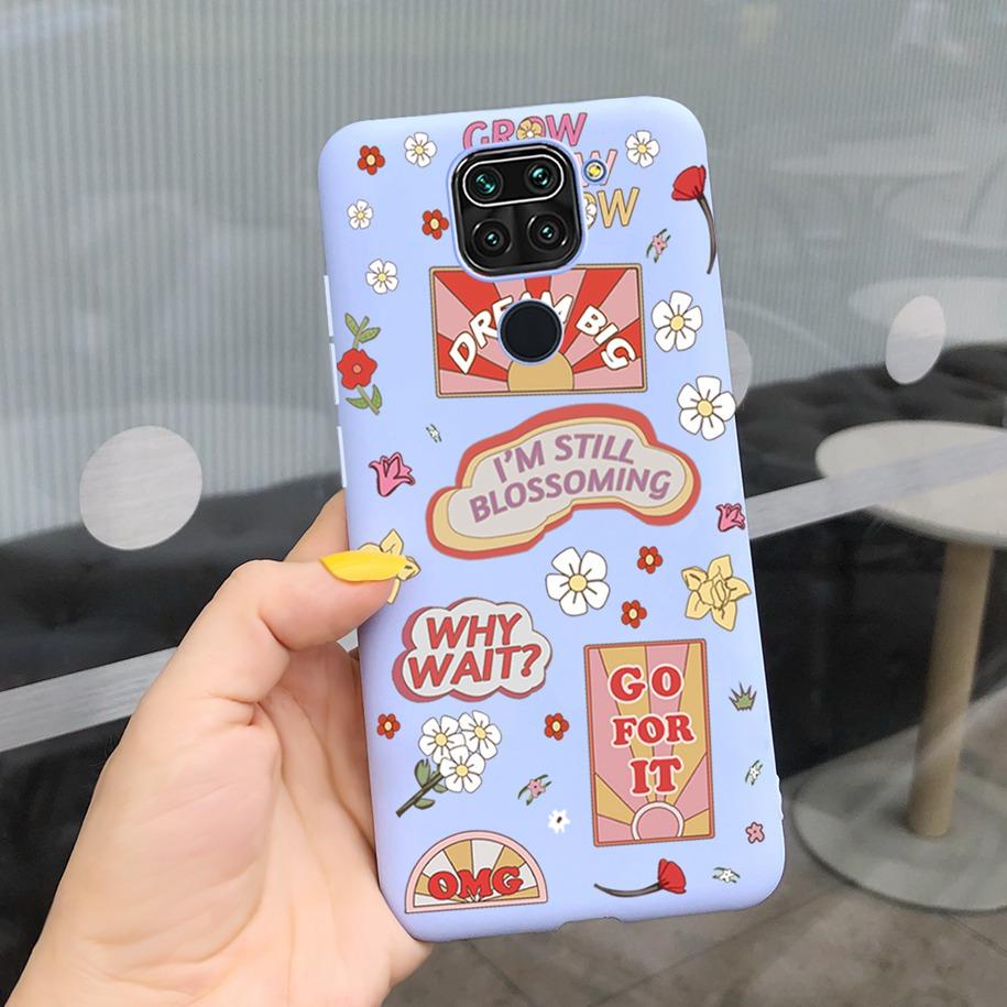Dla Redmi Note 9 etui miękkie TPU wzór kreskówkowy etui silikonowe etui na telefon xiaomi Redmi Note 9 Note9 Note 9 Pro Max 9Pro Funda