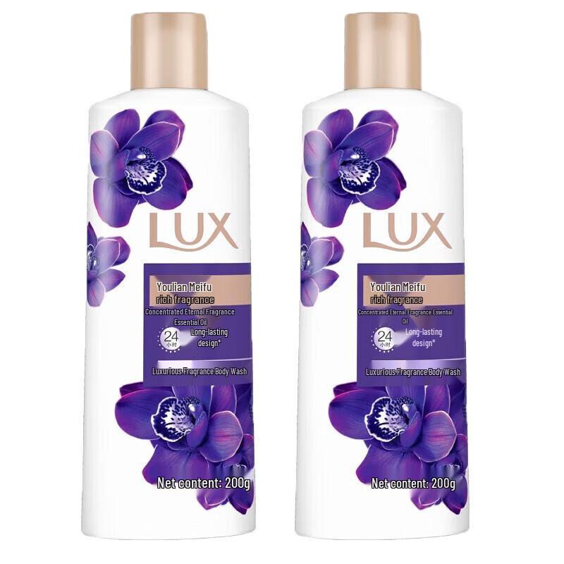 lux Nourishing Fragrant Shower Gel Duo Pack