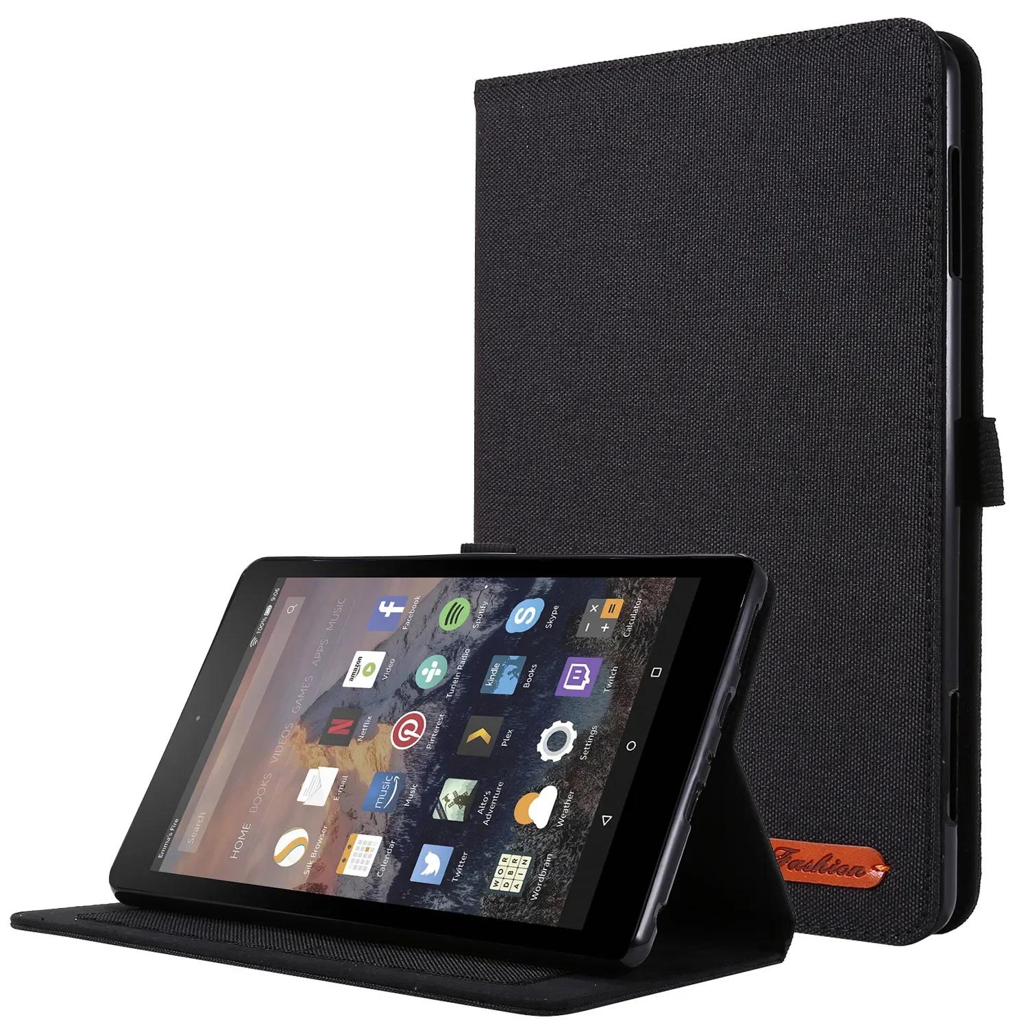 

Flip TPU Shell for Funda Fire Hd 10 Hd10 2021 Coque for All New Fire HD 10 Plus 2021 11th Generation Case Tablet Cover + Gift For Fire HD 10 2021 чёрный