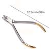 Dental Free Hook Clamp Forceps Stainless Steel Orthodontic Pliers Crimpable Hook Placement Instrument for Dentists
