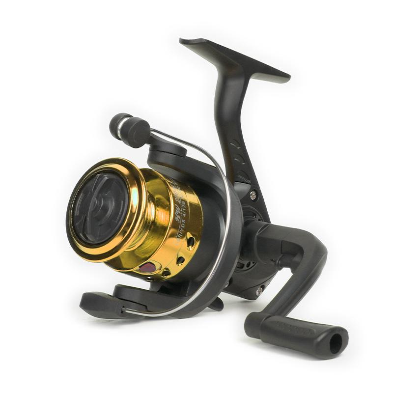 Mulinello compatto serie 200 per pesca sul ghiaccio con filo, mulinello da spinning per pesci piccoli e pesca a spinning con esche.