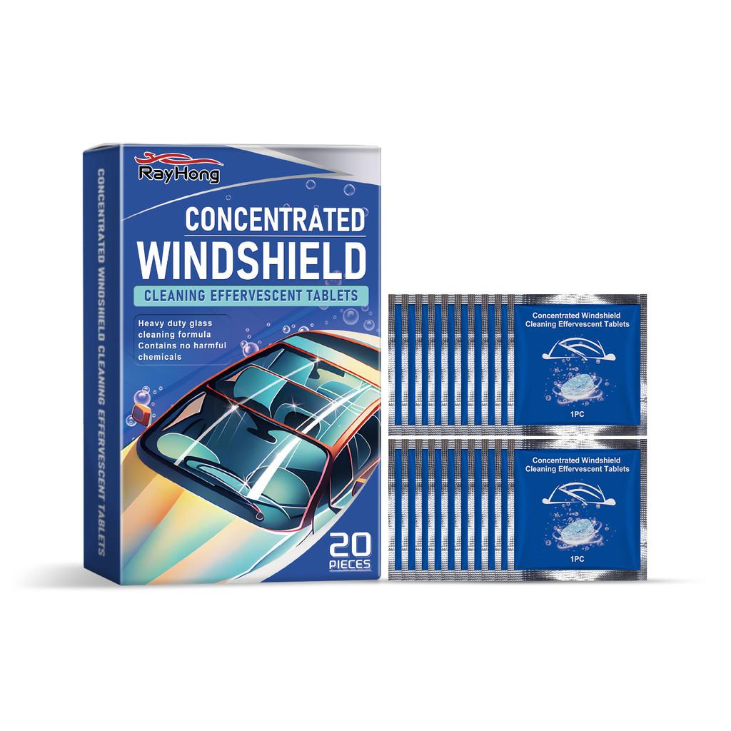 Rayhong Car Windshield Cleaning Tablets For Effective Stain Removal And Fog Prevention