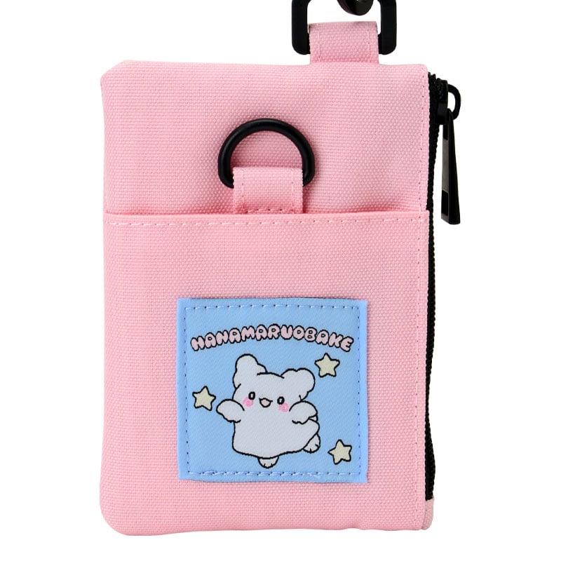 Sanrio HANAMARUOBAKE Pass Case Pink (Pastel Sweets Pop) Japan NEW