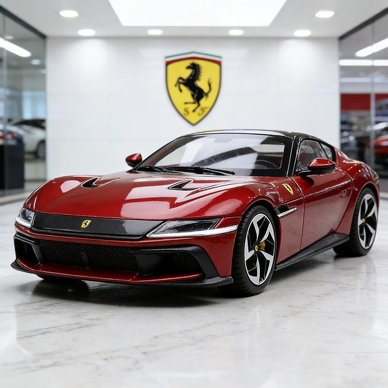 

Bburago 1:24 Ferrari 12Cilindri Supercar Alloy Car Diecasts & Toy Vehicles Car Model Miniature Scale Model Car For Children красный