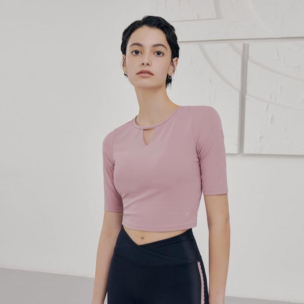 HuiT SliT Crop Inbra T shirT shorT Sleeve hTwTs2k02T