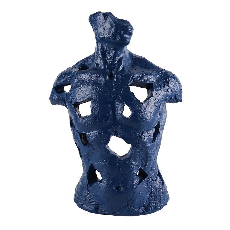 

Творческая полая фигура в пол, скульптура, украшения для гостиной, входной комнаты, отель, гостевой дом, домашнее искусство, украшения