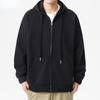 American Heavy Austrian Fleece Zipper Sweater Men'S Spring And Autumn Tide Brand Fleece Thickened Hooded Cardigan Jacket