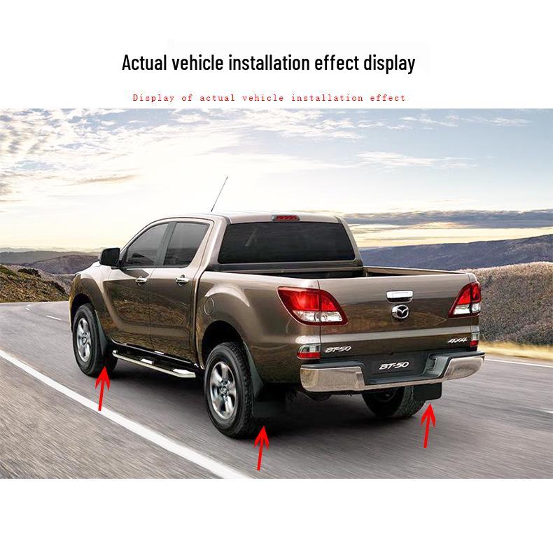 Mazda BT50 4WD 2012-2021: Błotniki przednie i tylne