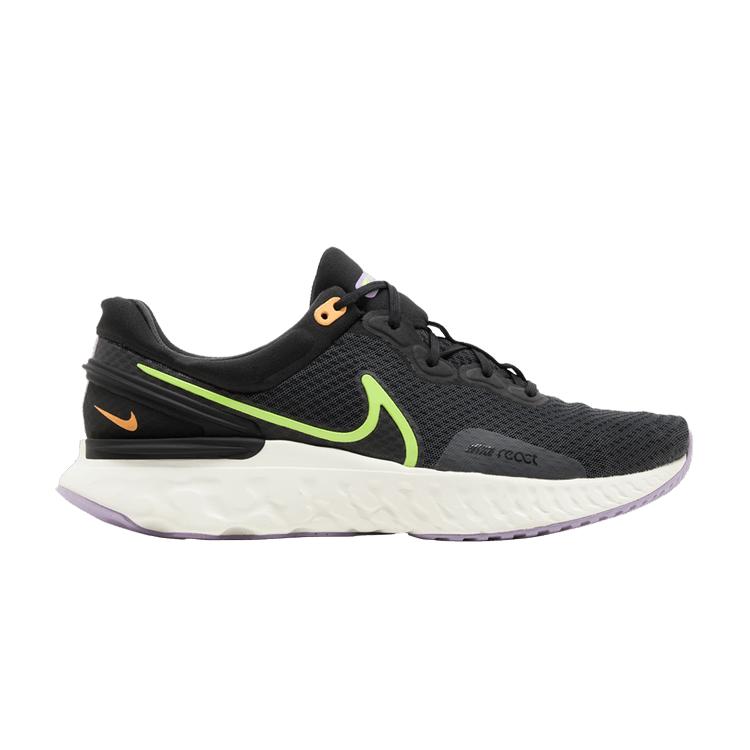 Nike React Miler 3  Anthracite Ghost Green  44