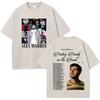 Singer Alex Warren 2026 Tour Print Tees Unisex Unisex Hiphop Tshirt Summer Cotton Loose Casual Vintage Washed Tshirts Streetwear
