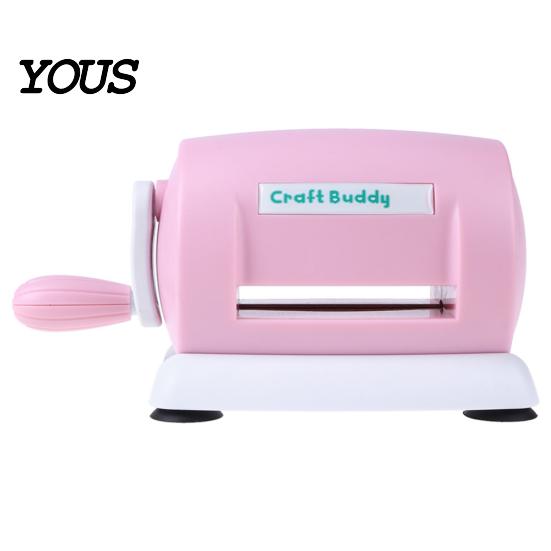 Kunststoff DIY Papierschneide-Prägemaschine Albumkarte Scrapbook Cutter Werkzeug