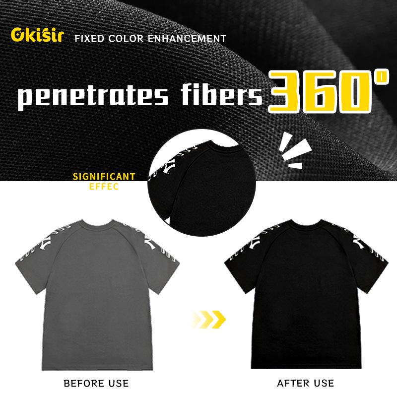 Cross-Border Black Color Enhancement Laundry Sheet – Anti-Dye, No-Fade, Black Clothes Refurbish.