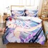 New Ulti Anime Bedding Set Single Twin Full Queen King Size Bed Set Adult Kid Bedroom Duvetcover Sets Anime Parure De Lit Bed