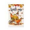 Thanksgiving Linen Garden Flag for Outdoor Yard Decoration, Fall Gift