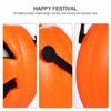 2 Pcs Children'S Pumpkin Pail Halloween Bucket Kettle Portable Candy Lantern Holder Trick Treat Orange Candy Buckets
