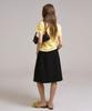 Sin And Lee Anime Midi Skirt Black