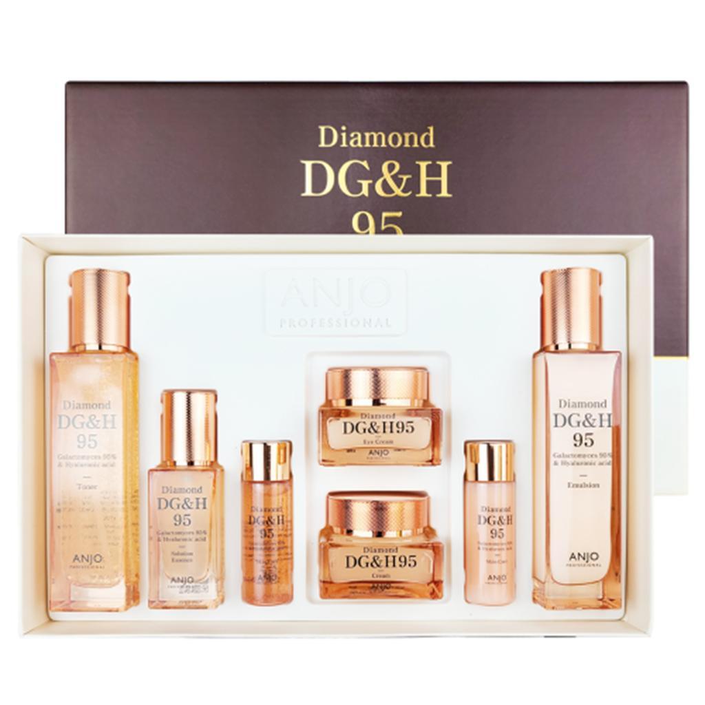 ANJO Diamant 5er Anti-Aging Spezial-Set 7 Artikel / Anti-Aging, Feuchtigkeitsspendend, Koreanische Kosmetik, Kbeauty