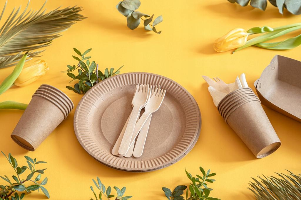 Eco Plates 18Cm 8Pcs.
