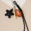 Cute Bag Pendant Keychain With Mini Camera 8 Ball Pendant Braided Strap For Handbags Backpacks Keys Decor