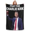 Charlie Kirk 1993 2025 A true Patriot  Blanket Multiple Sizes Super Soft Cozy  Throw Blankets for Sofa Couch and Bed