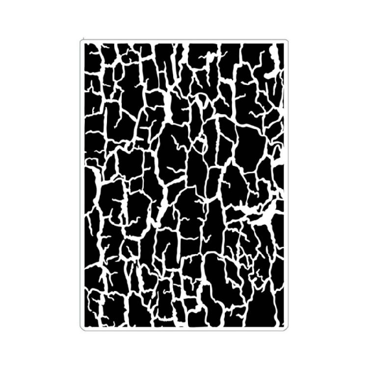 Decorative Plastic Embossing Mould for Handmade Cards and Scrapbooking Sturdy Craft Tool