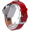 LOUIS VUITTON Q13MJ Tambour Slim Monogram Dial 8P Diamond Quartz Watches Red alligator beltUsed