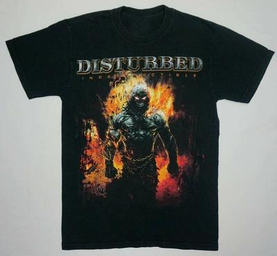 Vintage Disturbed Band Unzerstörbar T-Shirt Tops Tee Für Männer Frauen S-4XL
