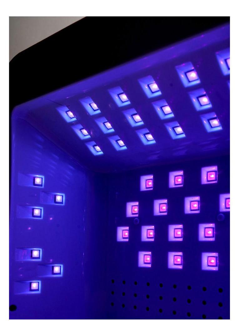 268W High-Power Dual-Hand Nail Lamp - Quick-Drying, No Darkening, Gel Polish Light Therapy