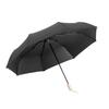 Sturdy Windproof UV-Protection Umbrella with Wooden Handle and 168 Reinforced Ribs for Sunny/Rainy Days
