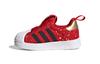 Originals SUPERSTAR 360 Breathable Low Top Skateboard Shoes Red White Infant And Toddler FV3434