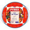 Air Fryer Plate - Pyrex - 1450144 - Round - In Borosilicate Glass - 26 Cm