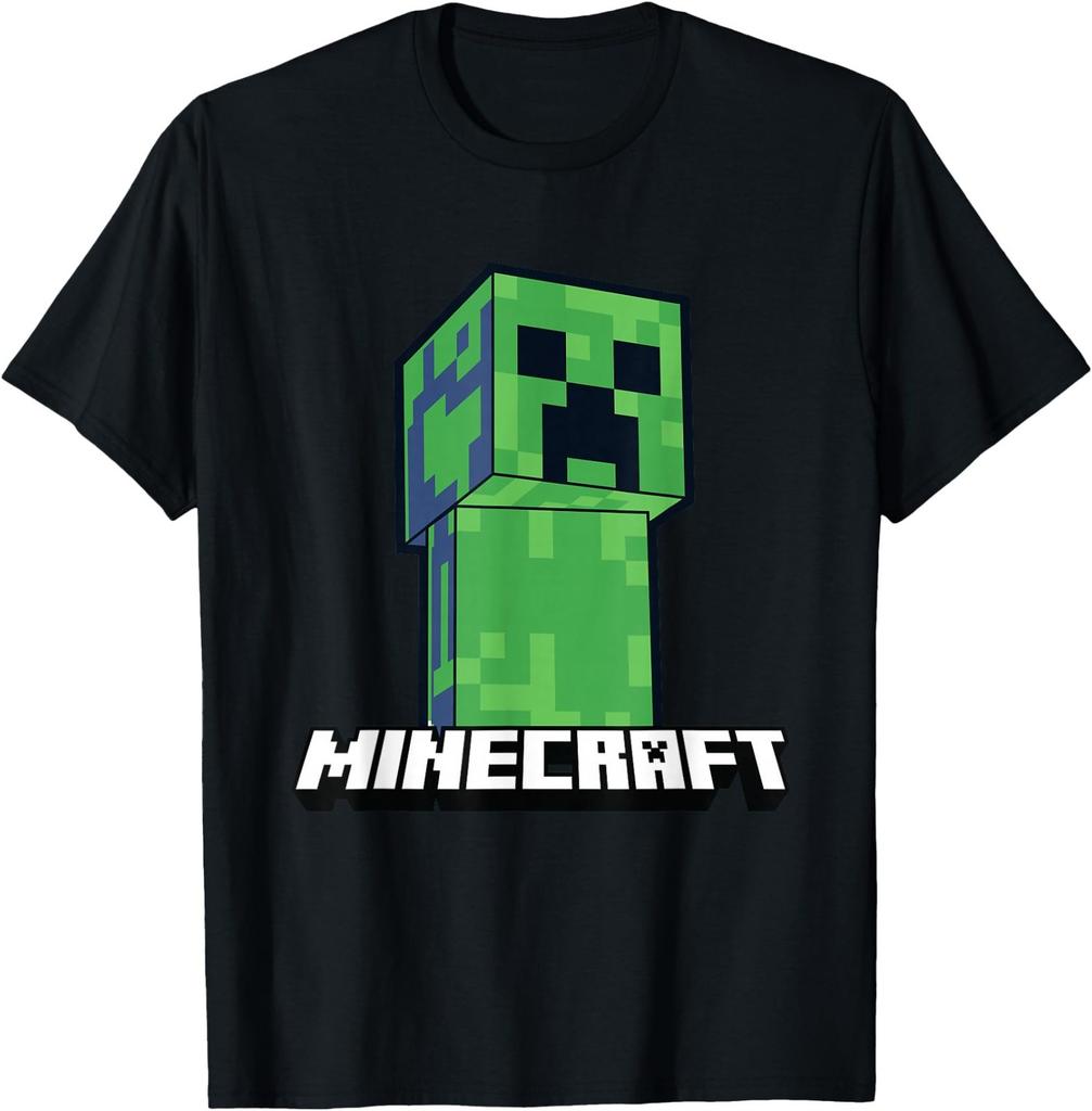 Minecraft Big Creeper Face T-Shirt