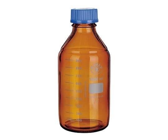 Simax Screw-Cap Medium Bottle (Light-Proof), 100mL /3-6006-01